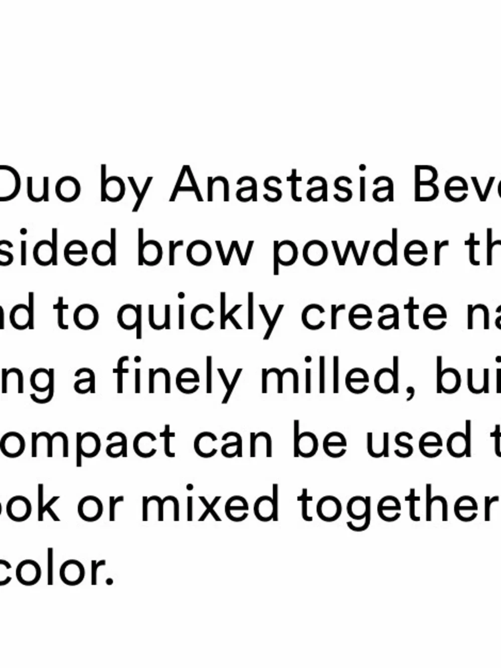 Anastasia Beverly Hills Bronzer & Contour Duo Taupe EUC used once w/ brush